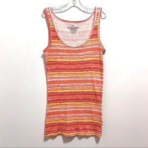 Faded Glory Saffron Marigold Tank Top